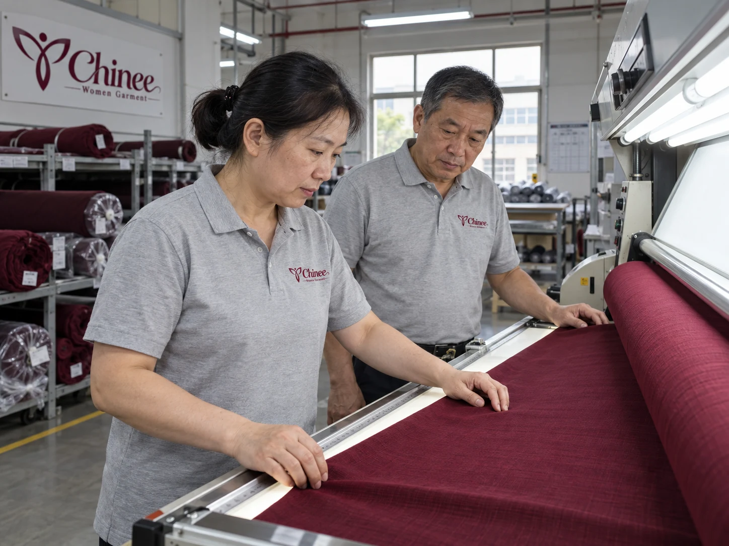 Chinee brand visualization: Fabric inspection