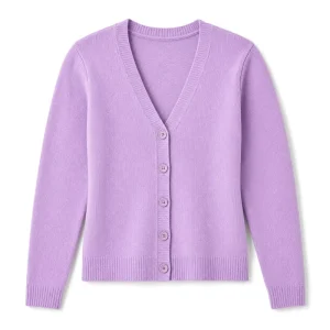 100% Cotton Women’s Button Cardigan Sweater V Neck Full Sleeve Breathable Sexy Club Style High Quality Winter Size