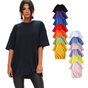 100% Cotton Women’s Clothing Graphic Ladies Tshirt logo Tshirts Neutral Color Ladies t Shirts Oversized Tee Women