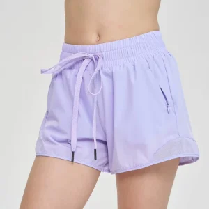 2 in 1 Yoga Shorts Women Fitness Elastic Summer Running Workout Short Female Jogging Leggings for Ladies Gym Sport Shorts