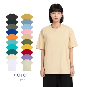 220gsm Women’s T shirts 100% Organic Cotton Custom Promotional Plain T Shirts Oversized Women’s T Shirts New