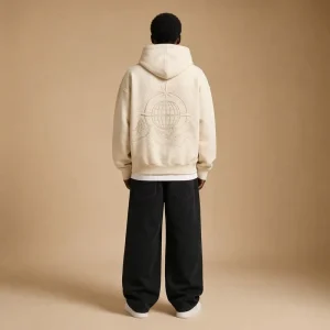 365GSM Long Staple Hoodie Draping Soft Silky Touch Premium Heavyweight Relaxed Fit High Grade Casual Sweatshirt
