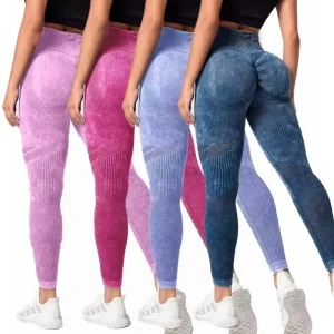 90% Nylon 10% Spandex High Waist Casual Blank Fitness Sport Gym Butt Lifting Leggings for Women