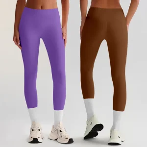 ACK8001 Gym Clothes Quick Dry Breathable Elastic Comfortable Fitness Yoga High Waist Leggings for Women