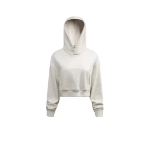 AMCLEVER Women’s Hoodie Winter French Terry Boxy Fit Style Hoodie Embroidered Embossed logo Fashion Hoodie