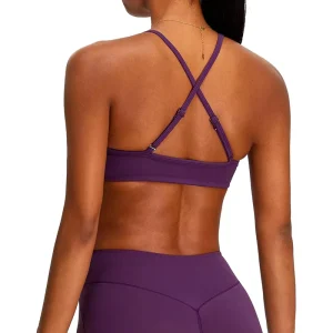 Active Plus Size Women’s New Style Open Back Yoga Bra Breathable Fitness Sports Bra With Push up Gym Sports Bra