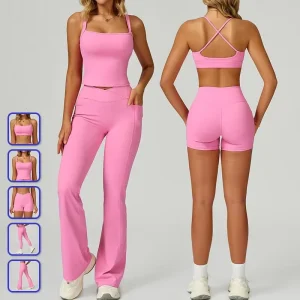 Activewear Fitness Sports Clothing Women Tracksuit Running Workout Gym Set Yoga Sets Set for Women
