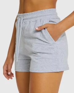 Athletic Shorts for Women Sets Fitness Gym Shorts Elastic Drawstring Waist Sports Shorts for Women