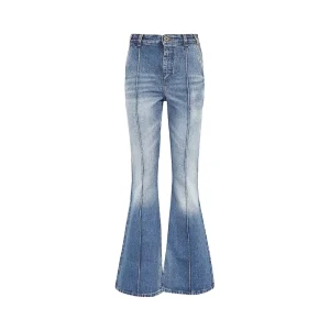 Autumn New Arrivals High Quality Blue Ladies Denim Jeans Zipper Fly Full Length Plus Size High Stretchy Flare Women’s Jeans