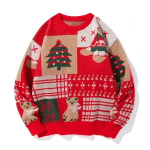 Autumn Winter Men’s Women’s Sweaters Sweater Knit Jumper Knitted Shirt Winter Heavyweight Thickened Warm Unisex Sweatshirts