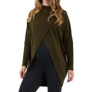 Autumn Winter Women’s Long Solid Pattern Knitted Cardigan Casual European American Design with Cuffed AliExpress EBay