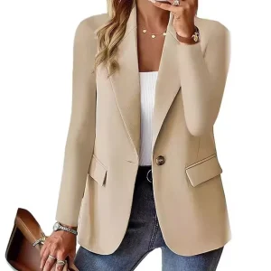 Autumn Women’s Jacket Elegant Blazers Ladies Women Suit Casual Fashion Office Blazer