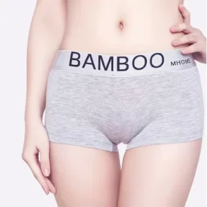 Bamboo Women Wide Waist Boxer Shorts Underwear Panties