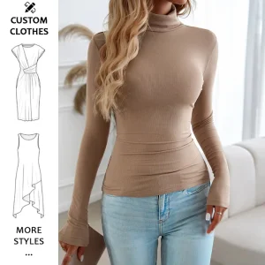 Basic T Shirt Ladies Manufacture of T-shirts High Qualify Polyester T Shirts for Women