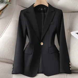 Basic Women Blazers High Quality Business Women’s Coats Custom Oversized Blazers for Women