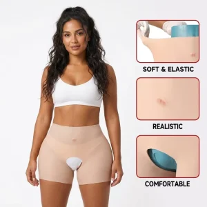 Big Hip Factory Directly Sell Silicone Shorts for Rear and Buttocks Plus Size Women’s Leggings Shapers for Women