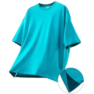Blank Plus Size Black for Men and Women Round Neck Screen Printing T-Shirt