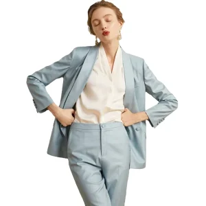 Blazer Women’s Spring and Autumn British Fashion Temperament Goddess Professional Suit