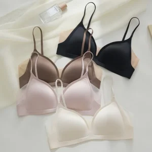 Bonded Bras Big Size Mesh Bra Seamless Wireless Bra for Women Free Shipping