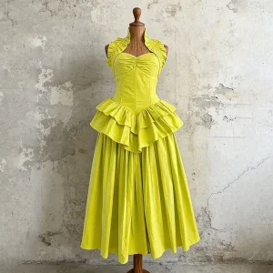 Boutique Clothing Casual Women’s Sexy Chest Hugging Dress Summer Pleated Sleeveless Women’s Dress