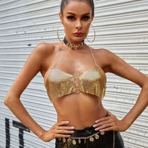Bra Chain Body Jewelry Original Design Sexy Vest for Women Fashion Body Jewelry Bikini Bra