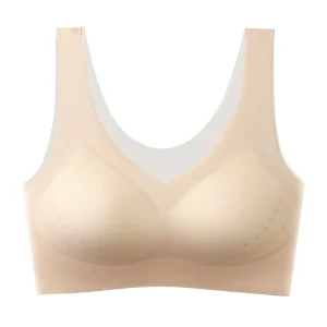 Bra Without Steel Ring Gathered Sexy Bra Underwear Women’s Breast Collection Bra Girls