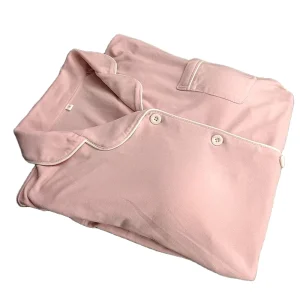 Breathable Sleepwear With Collar for Women’s Pajamas Multiple Colors Women’s Pajamas Set with Bra