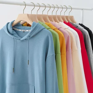 Bulk Print Winter Streetwear Hoodies French Terry Cotton Embroidery Men’s Logo Oversize Unisex Custom Men Hoodie