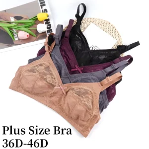 Bulk Sale Plus Size D Cup Women Bra Lace High Quality Factory Sell Underwear Bras for Women