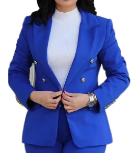 Business Suits for Women Slim Pants and Blazer Set Ladies Suits Office Wear Formal Suit