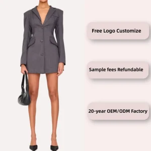 Clothing Manufacturers Women’s Blazers Suit Skirt High Quality Garment Factory OEM Supplier Apparel Custom Logo