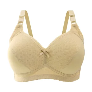 Comfort Women’s Plus Size Full Coverage Thin Cup Lightly Lined Seamless Big Size Bra