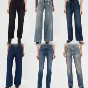 Cotton Denim Jeans for Men and Women High-quality Mixed Lot with Baggy and Cargo Styles