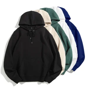 Cotton OEM logo Printing Plain Pullover Custom Men’s and Women’s Sweatshirt Pullover Hoodie
