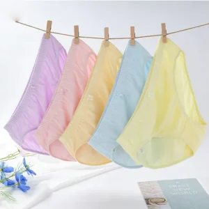 Cotton Underwear Female Mid-waist Breathable Large Size Women’s Underwear Panties