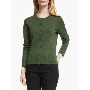 Crew Neck Long Casual Spring Knitted Women’s Cardigan 100% Cashmere