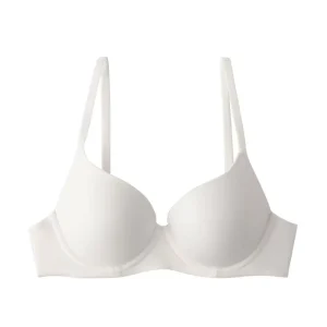 Cross-border Women’s Large Size Wire Free Anti-Sagging Summer Breathable Underwear Bra Strappy Back Adjustable Straps 3/4 Cup