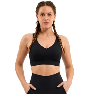 Custom Branding Service Women’s Sports Bra High Quality Gym Running Breathable Sports Bra for Women