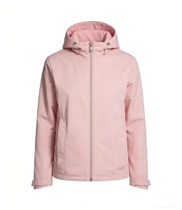 Custom Bright Color Women Zipper Waterproof Jacket Long Sleeves Stand Collar Windbreaker Polyester Jacket