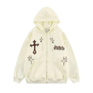 Custom Cotton Blank Pullover Oversized Women’s Hoodie Long Hooded Sweatshirt Custom Logo Hoodies and Sweatshirts
