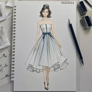 Custom Design Women’s All Seasons Summer 100% Polyester Printing Casual Chiffon Dresses