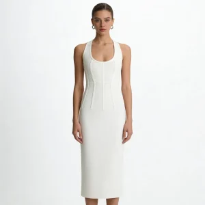 Custom Elegant Luxury Solid Women’s Maxi Dress Eco-Friendly Polyester/Cotton Party Wear