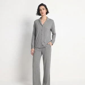 Custom European and American Pajamas for Women Pijamas Mujer Pajamas Women’s Sleepwear Set Home Wear Bamboo Women’s Pajamas Set