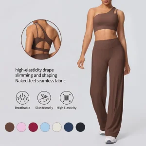 Custom Gym Clothes 2PCS Activewear Fitness Sports Clothing Workout Gym Set Yoga Sets Women