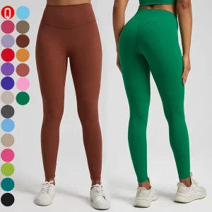 Custom High Quality Women High Waist Push Up Yoga Leggings Workout Running Fitness Butt Lifting Sports Leggings For Women