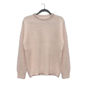 Custom Knit Sweater Manufacturer Crew Neck Long Sleeves Casual Ladies Knitted Women’s Sweaters Pullover