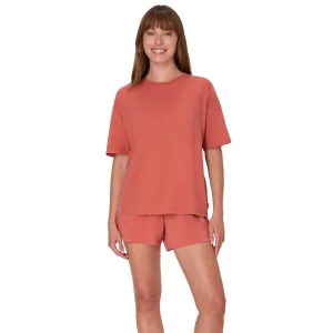 Custom Logo High Quality Soft Loungewear Women Tencel Lyocell Short Pajamas Breathable Lounge Wear Sets Women Modal Pj for Women