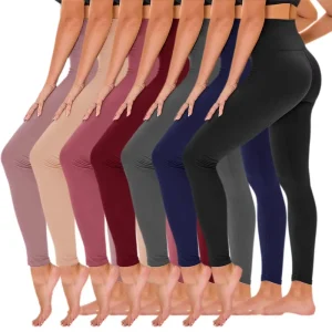Custom Logo High Waist Super Soft Tight Pattern Gym Fitness Multi Colors Plus Size Polyester Black Yoga Leggings for Women