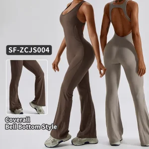 Custom Logo Pattern Women’s Sportswear Seamless Workout Playsuits Yoga Gym Fitness Jumpsuits Active Wear for Sports