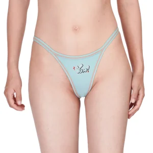 Custom Logos US EU Plus Sizes Women Fitness Yoga Workout Low-rise Underwear Swimwear Beach Wear Big Butt G String T-back Thongs